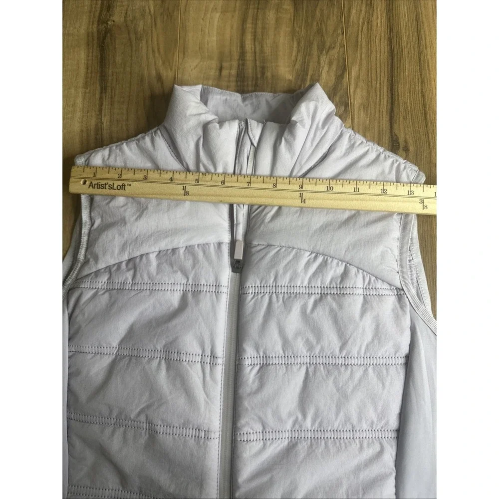 Avia Quilted Girls‎ Large (12-14) Sweater Vest Full Zip Purple NWT